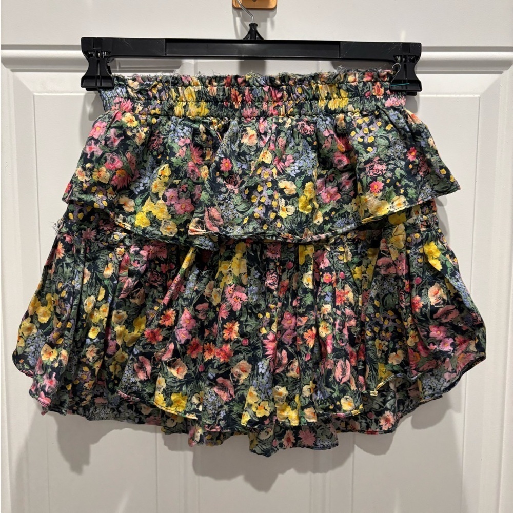 LoveShackFancy Ruffle Mini Skirt - Picture 4 of 6